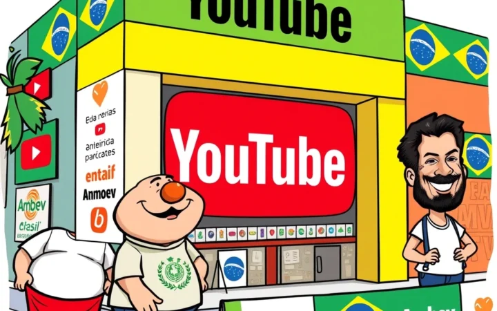 Criadores de Conteúdo Brasileiros Dominam o YouTube Global