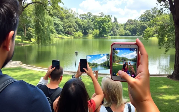 Fim de Semana de Inovação: App Transforma Selfies em Obras de Arte no Parque Ibirapuera