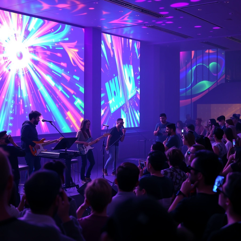 Hit Musical Inovador Une Jazz e Tecnologia em Experiência Imersiva