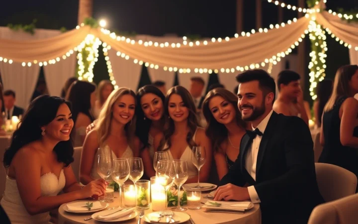 O Amor Está no Ar: Casais Famosos Brilham em Festa Exclusiva