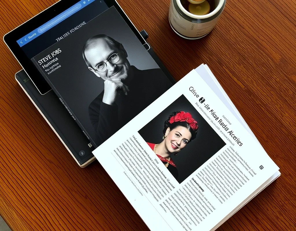 Vidas Ilustradas: O Poder das Biografias na Era Digital