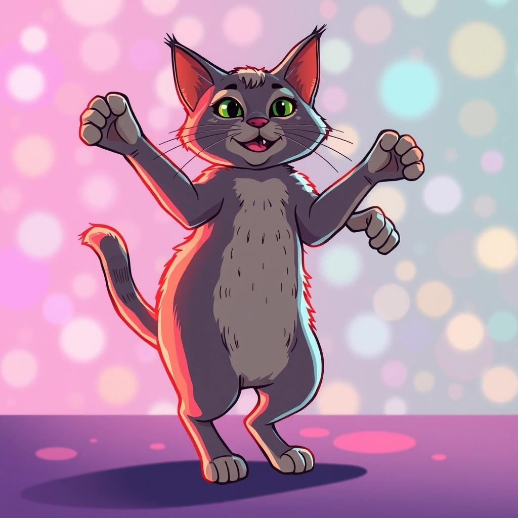 Vídeo Viral de Gato Dançando Tiktok Desafia Leis da Física