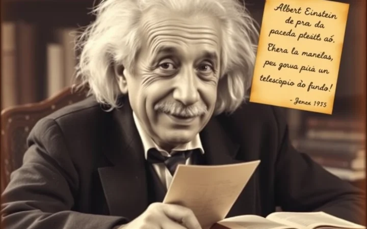 A Vida Secreta de Einstein: Cartas Inéditas Revelam Amor e Ciência