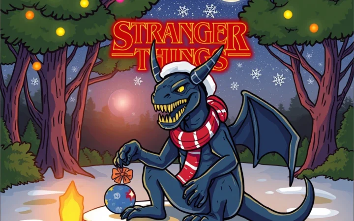 Fãs Brasileiros se Reúnem em São Paulo para Maratona de ‘Stranger Things’ Tema Natalino