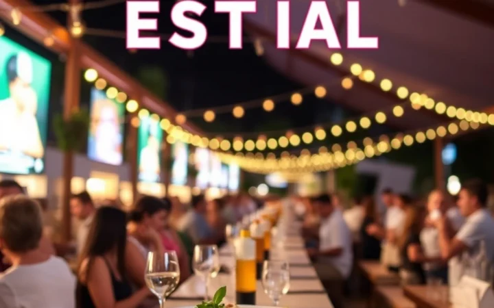 Festival de Verão Agita a Cidade com Shows Surpresa e Espaço Gastronômico Inovador