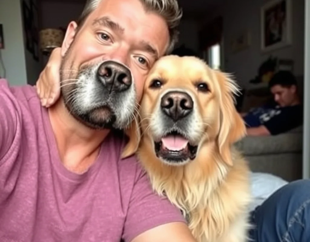 Cachorro Viraliza ao Imitar Dono e Conquista a Internet