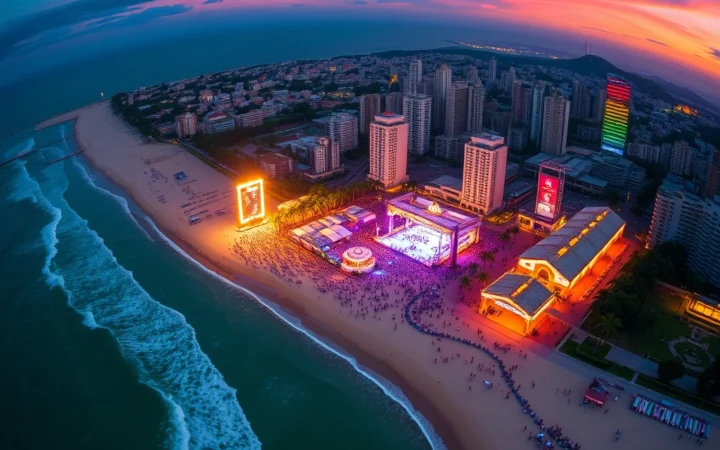 Festival de Verão em Copacabana: Uma Celebração Épica de Música e Cultura
